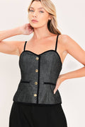 Blusa Demin